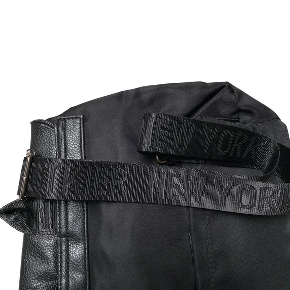 Botkier New York Mini Trigger Backpack Black Nylon NWT Convertible Designer Bag - Picture 11 of 16